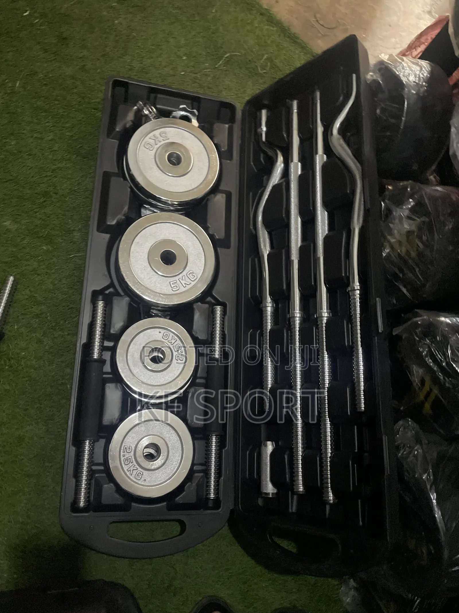 Dumbbell and Barbell Set