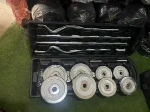 Dumbbell and Barbell Set