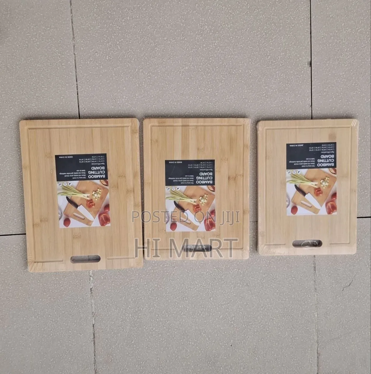 3pcs Bamboo Kitchen Cutting Board