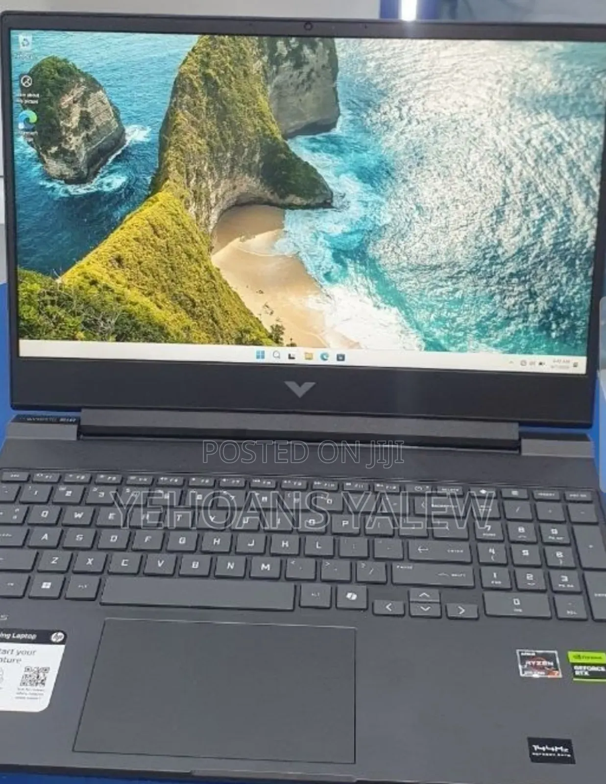 New Laptop HP Victus 15 16GB AMD Ryzen 7 SSD 512GB