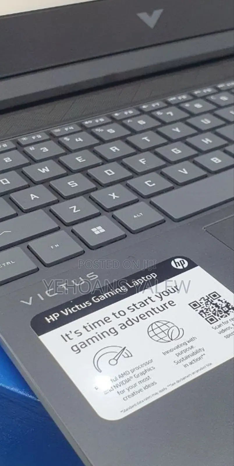 New Laptop HP Victus 15 16GB AMD Ryzen 7 SSD 512GB