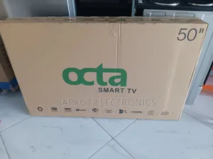 Octa Smart Led TV 50 Inch Andraid Doubel Gelass Screen 2026 Hifi Sp