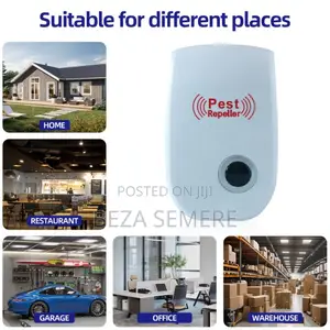 Wide-Coverage Electronic Pest Repeller – Protect Your Entire Home