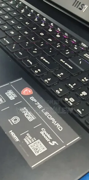 New Laptop MSI GP75 Leopard 16GB Intel Core i7 SSD 512GB