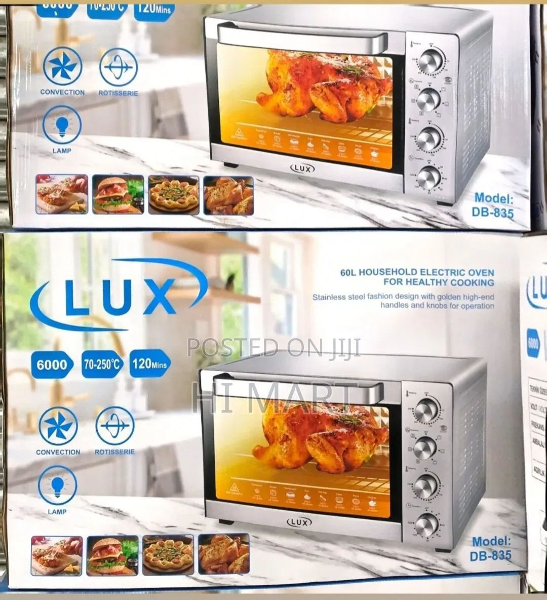 Lux Midi Oven With Hot Plate(made in Italy)