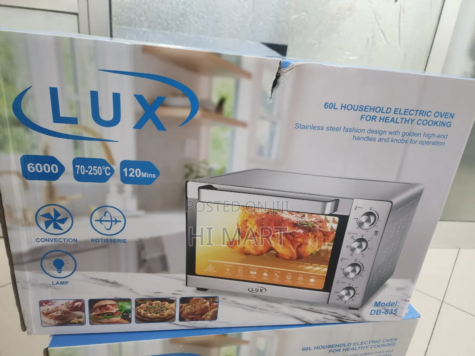 Lux Midi Oven With Hot Plate(made in Italy)