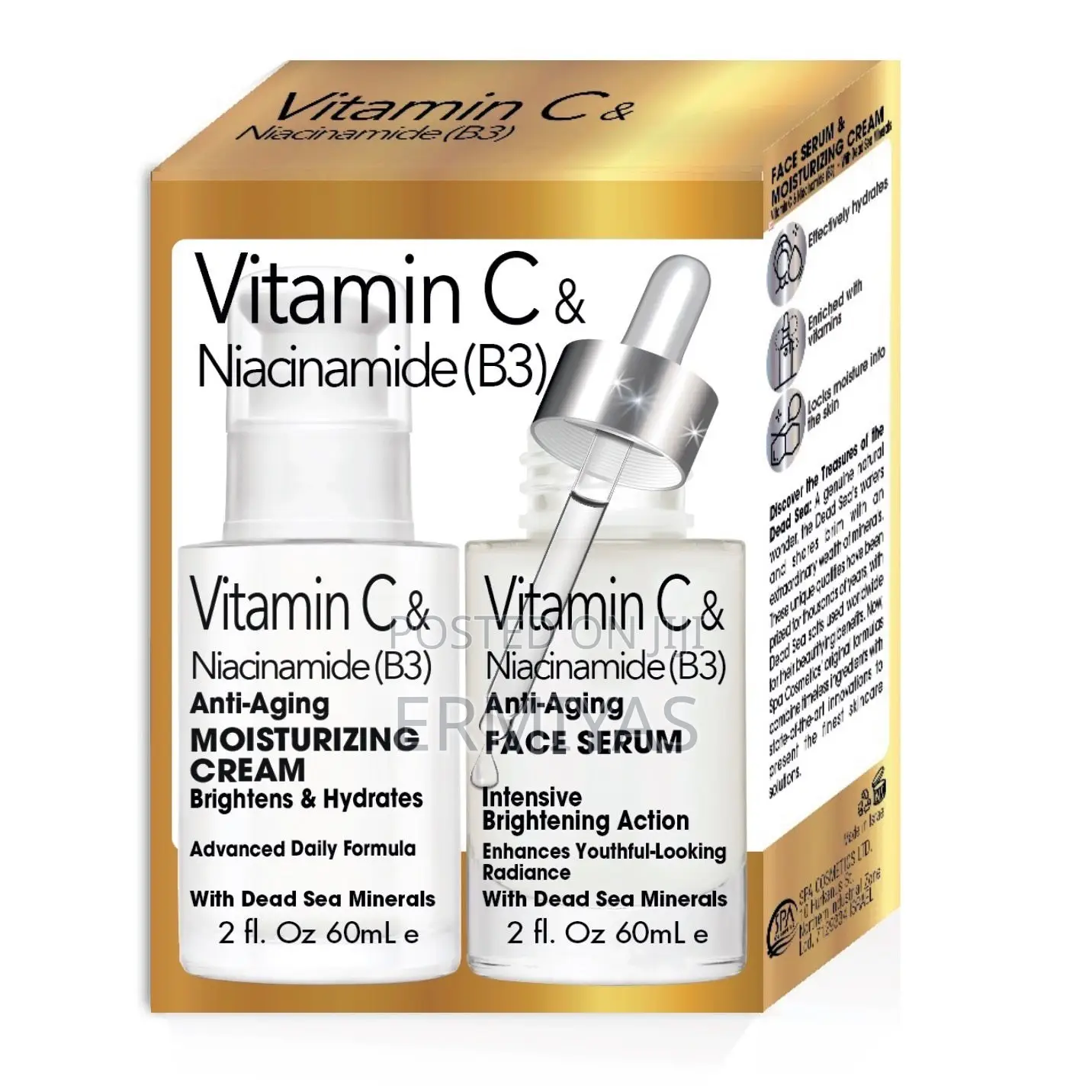 Vitamin C and Niacinamide(B3)
