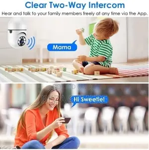 360° Pan/Tilt WiFi Security Camera – Zero Blind Spots