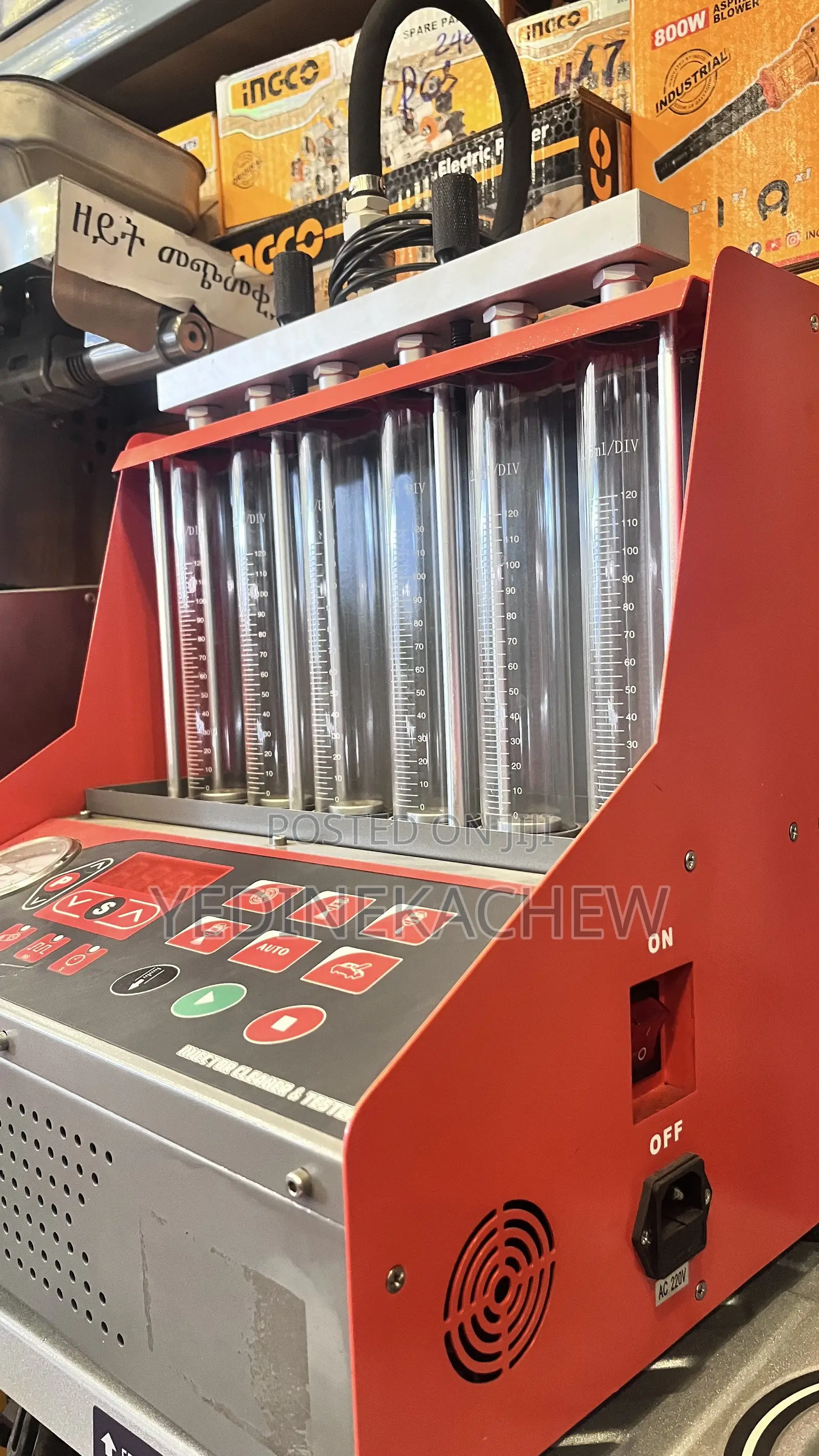 Fuel Injector Cleaner and Tester