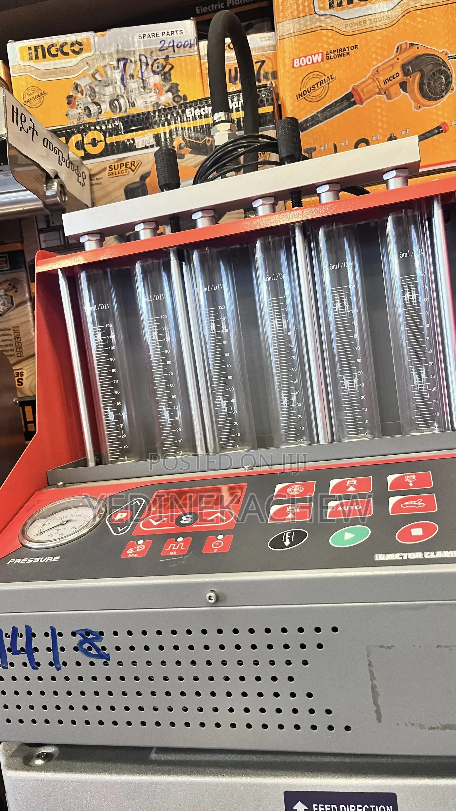 Fuel Injector Cleaner and Tester