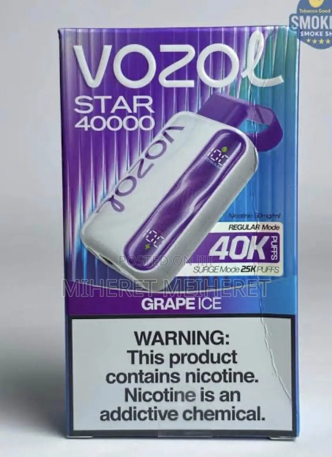 Vozol 40000 ፓፍ