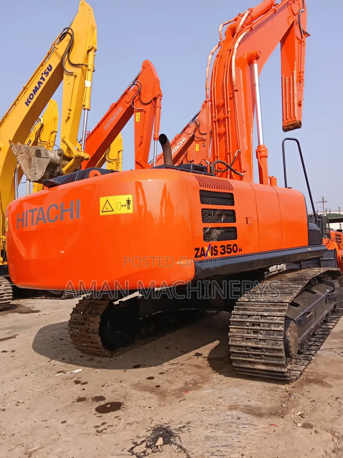 የባንክ አማራጭ አለ 40% ካሽ / 60% ባንክrefurbished – Hitachi 350h-5g