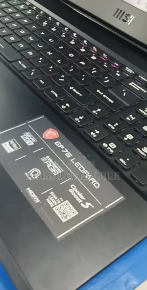 New Laptop MSI GP75 Leopard 16GB Intel Core i7 SSD 640GB
