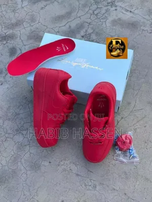 NOCTA #Nike#Air_Force 1 Low ‘Certified Lover Boy’ RED for Men's