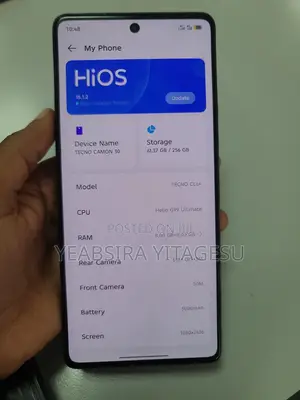 New Tecno Camon 30 256 GB Black