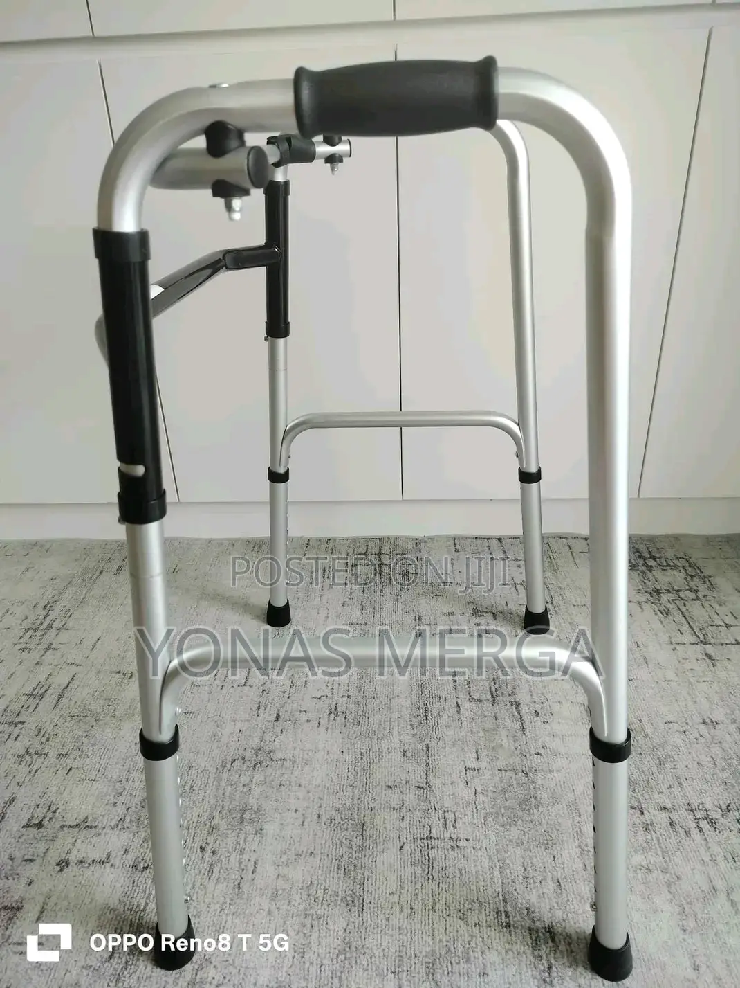 Walker//walking Aid=Care Foldable Aluminum Walker