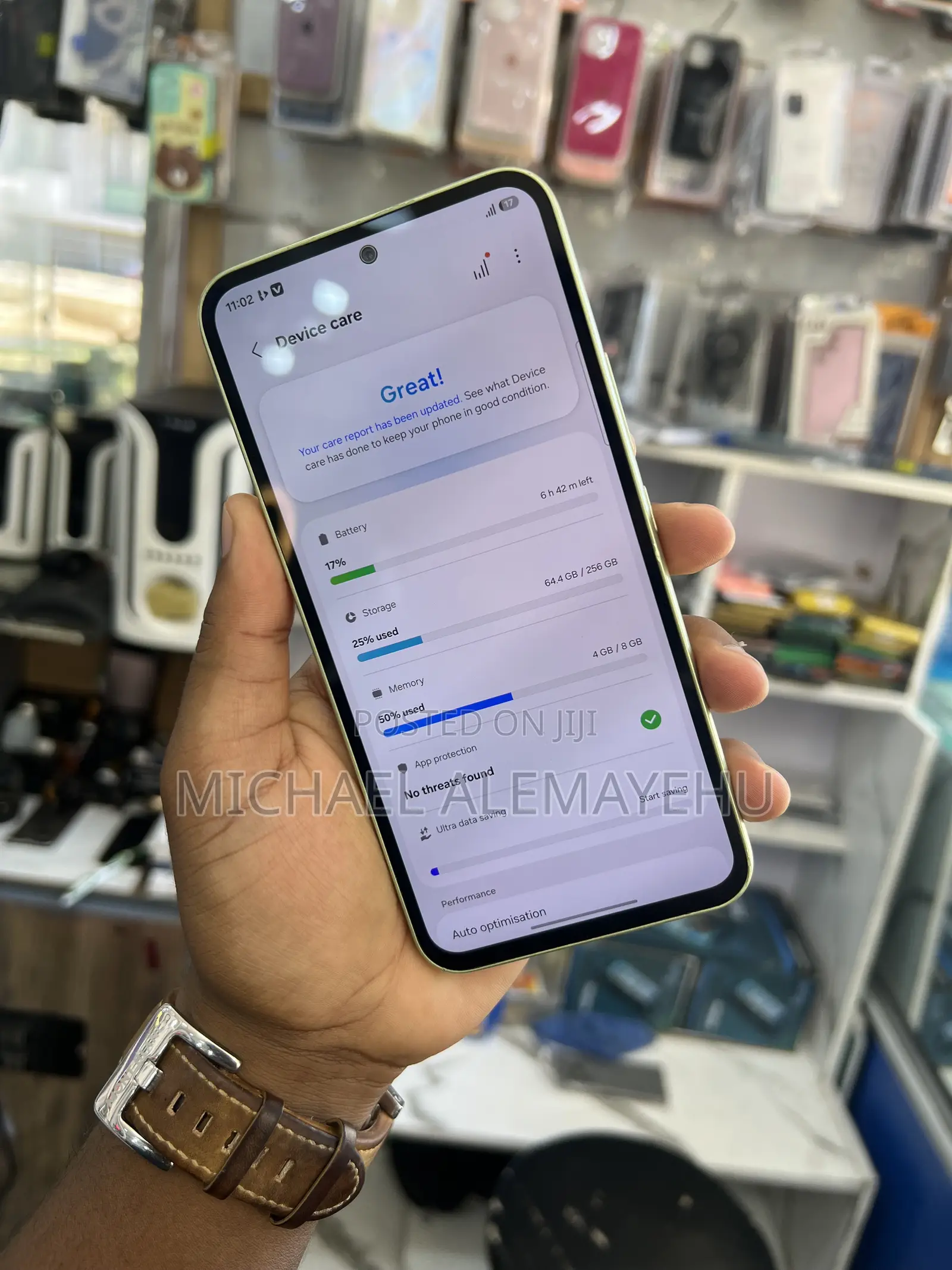 Samsung Galaxy A54 5G 256 GB Yellow