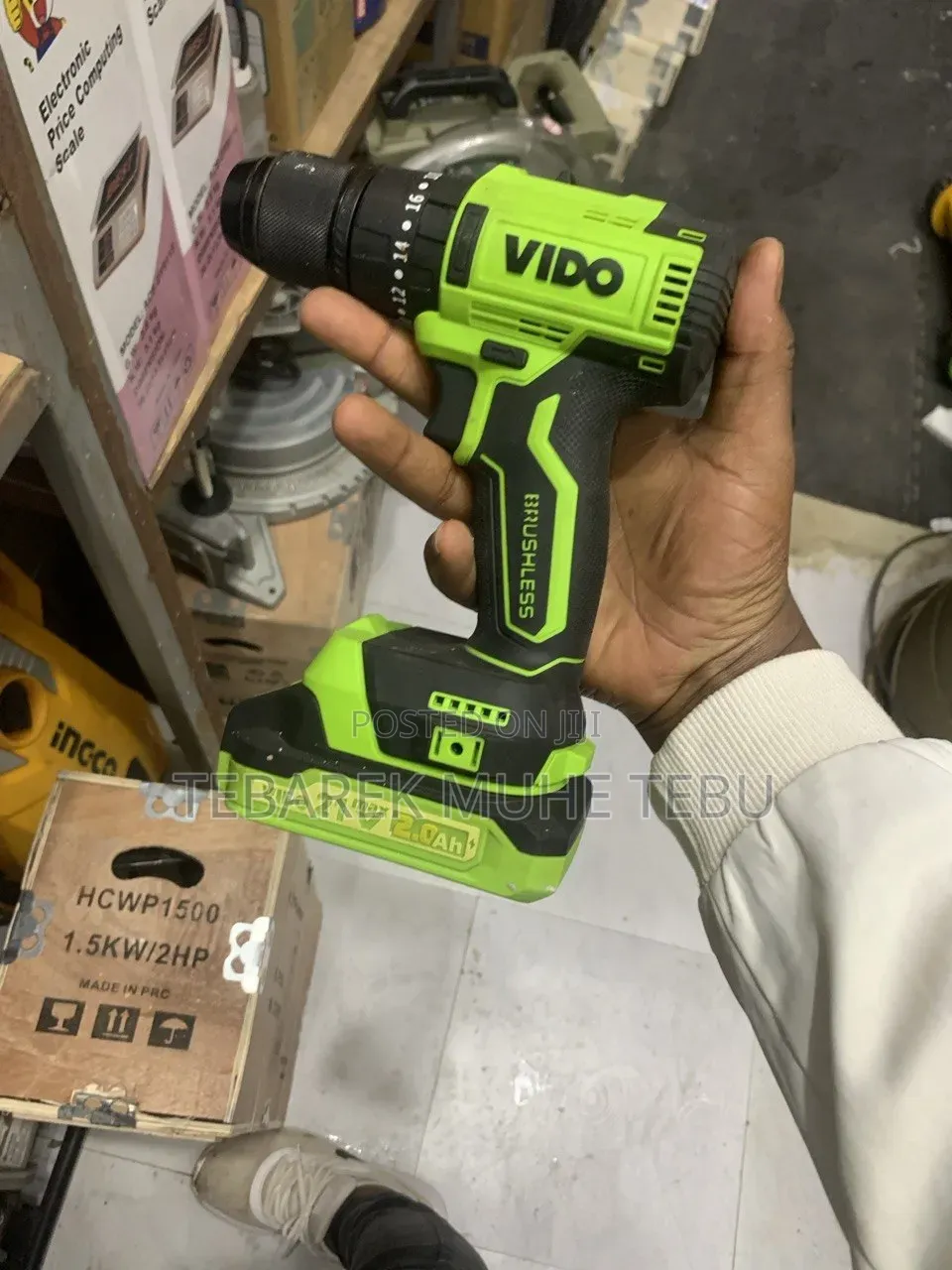 Video 21v Brushless Impact Drill