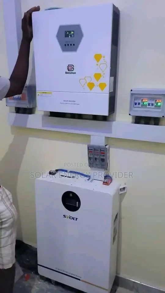 30kw Hybrid Invertor and Lithium Ion Batteries