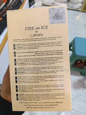 Lattafa Fire on Ice