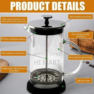 High Quality French Press Coffee Maker