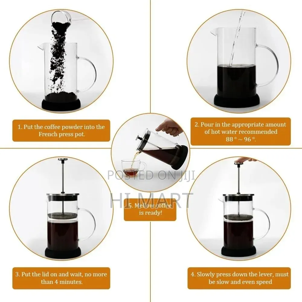 High Quality French Press Coffee Maker