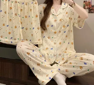 Sweetzer White 3-Piece Pajama