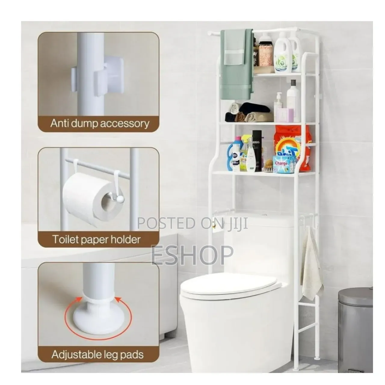 The Heavy-Duty Metal Shelves and Easy Assembly