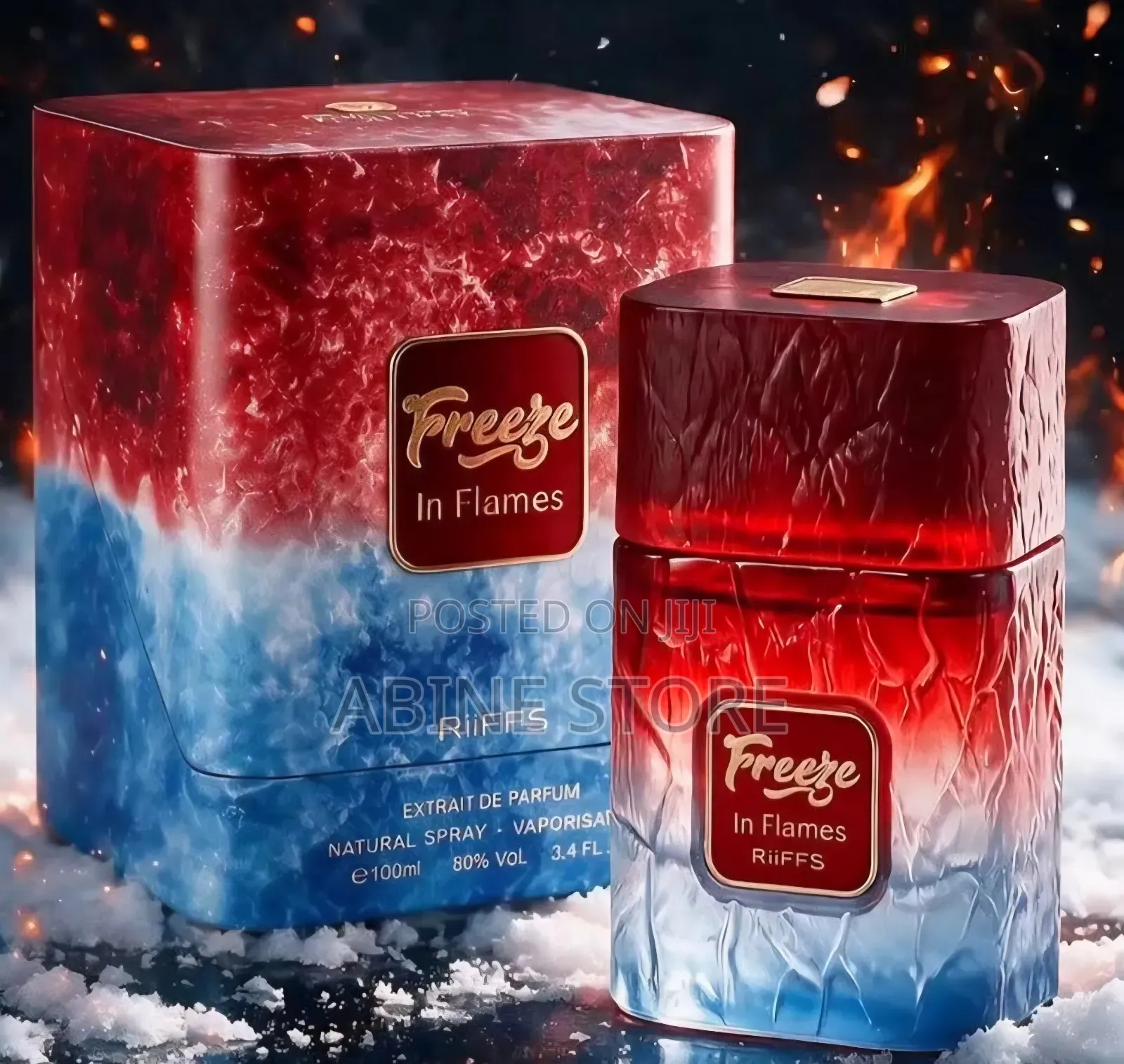 Riiffs Freeze in Flames Extrait De Parfum 100ml - Original
