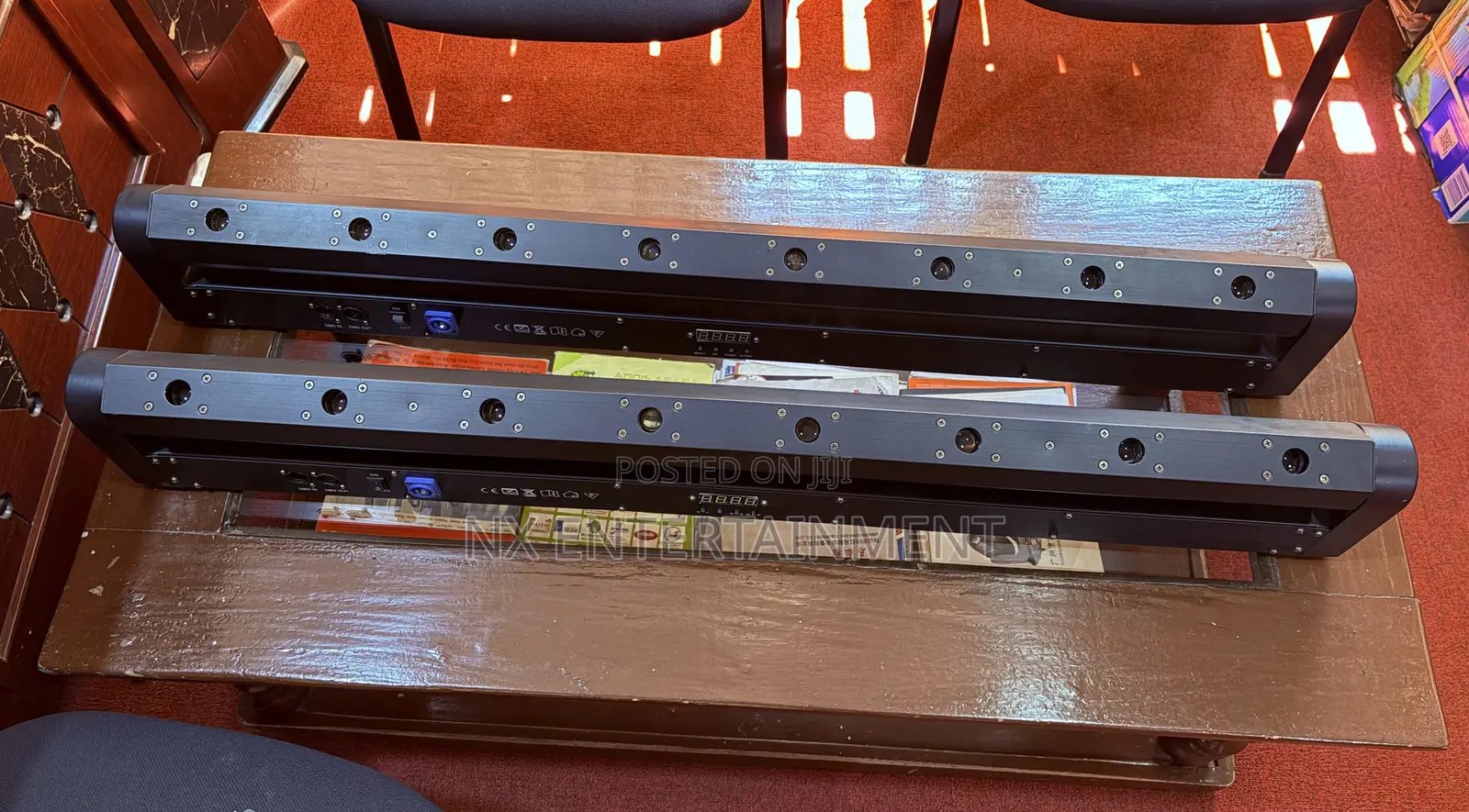 Laser 8 Head Stage Bar Light