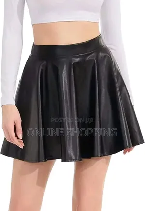 Elegant Leather Dkirt
