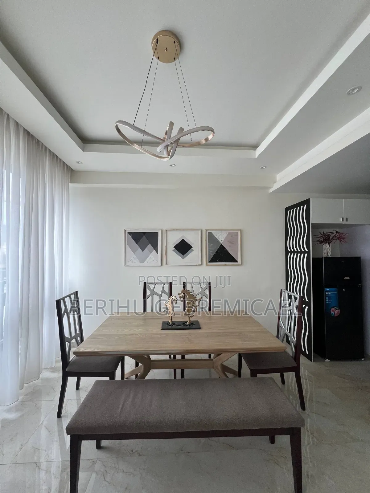 Furnished 2bdrm Apartment in ከዛንቺስ, Yeka for rent