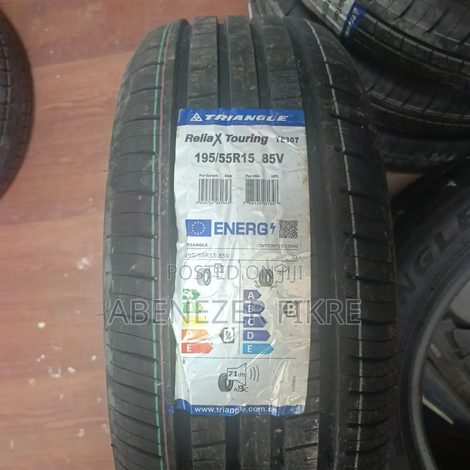 Brand New Triangle Tire 195/55r15 – ReliaX Touring TE307