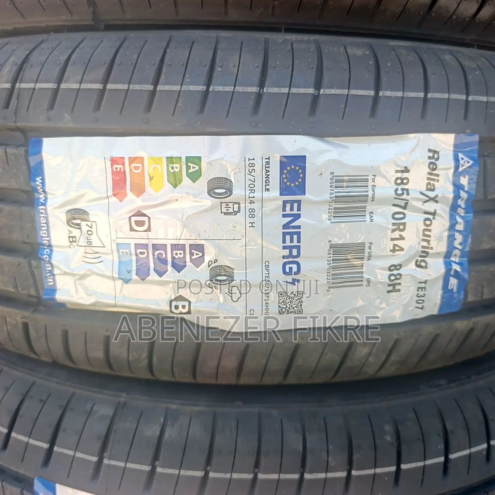 Brand New Triangle Tire 185/70r14 – ReliaX Touring TE307