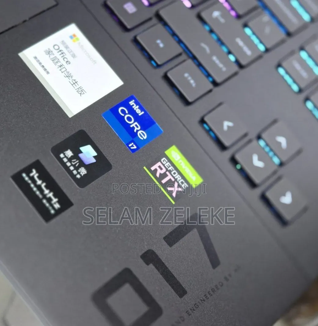 New Laptop HP Omen 17 16GB Intel Core i7 SSD 1T