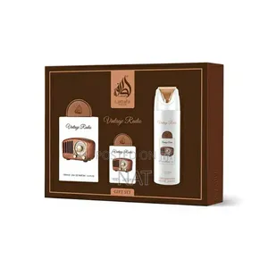 Lattafa Vintage Radio Gift Set
