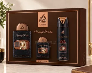 Lattafa Vintage Radio Gift Set