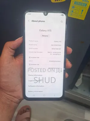 Samsung Galaxy A15 128 GB Black