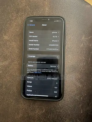 Apple iPhone X 256 GB Black