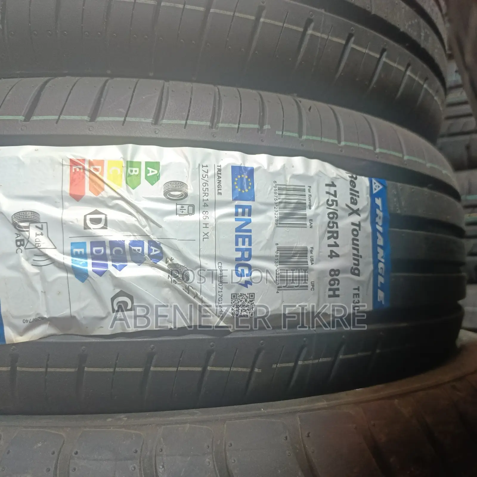 Brand New Triangle Tire 175/65r14 – ReliaX Touring TE30