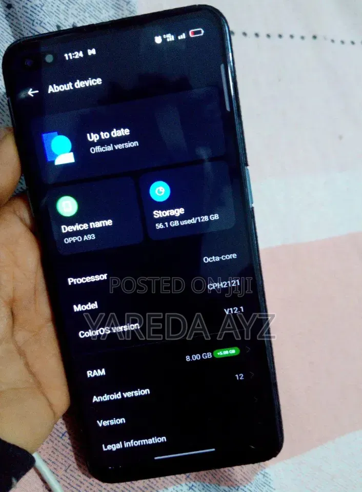 Oppo A93 128 GB Black