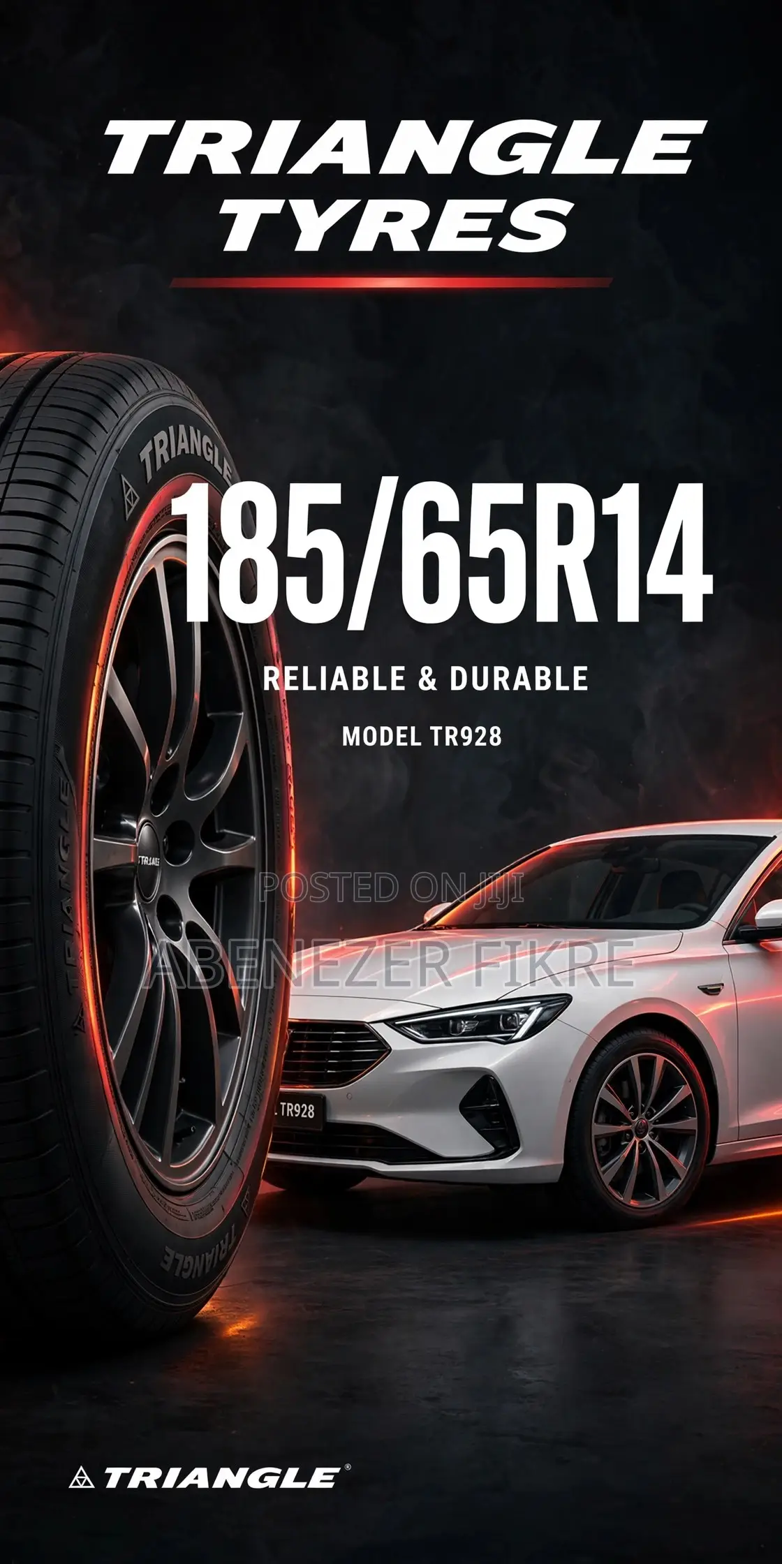 Brand New Triangle Tire 185/65r14 – ReliaX Touring TE307