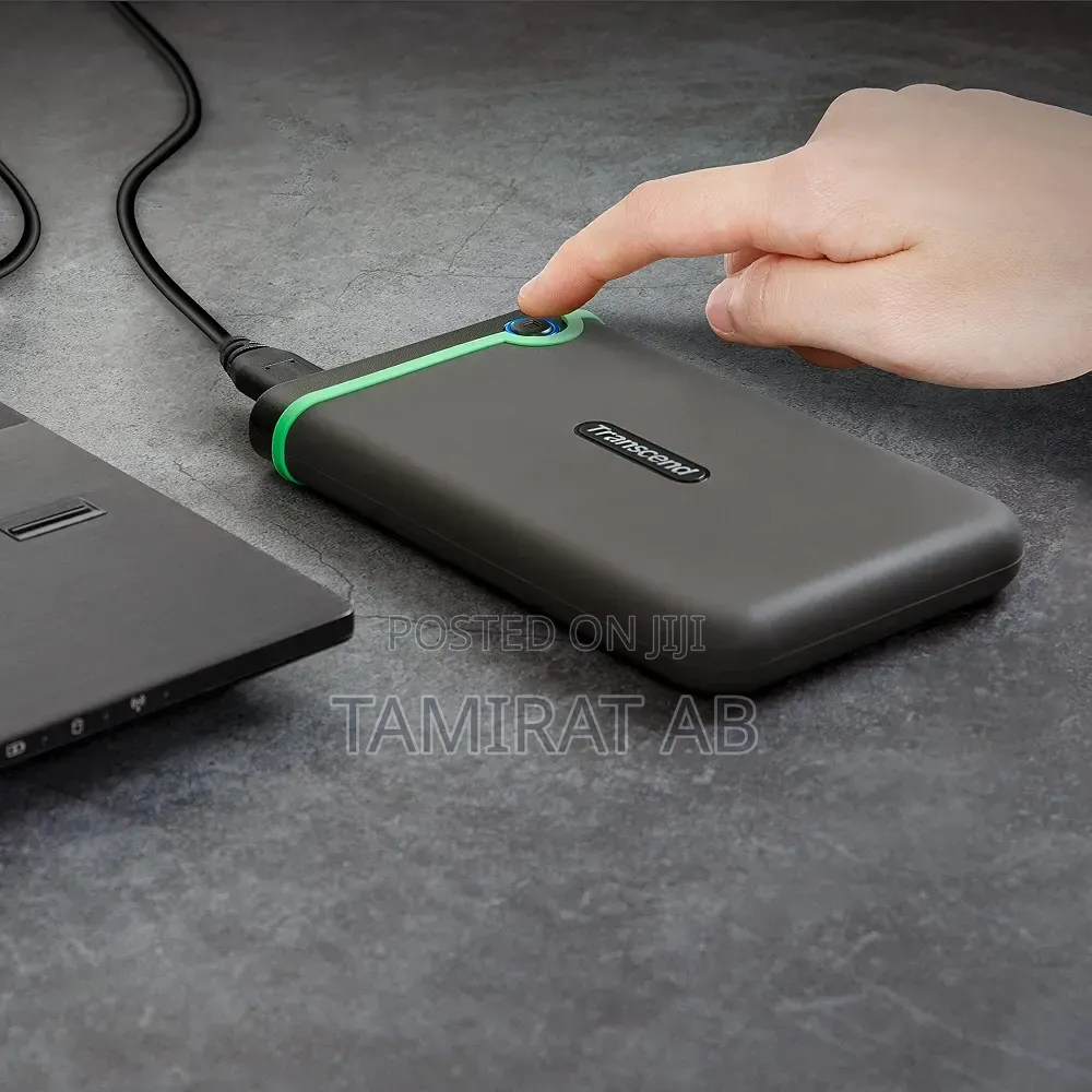 Transcend 1TB External Portable HDD — StoreJet 25M3S