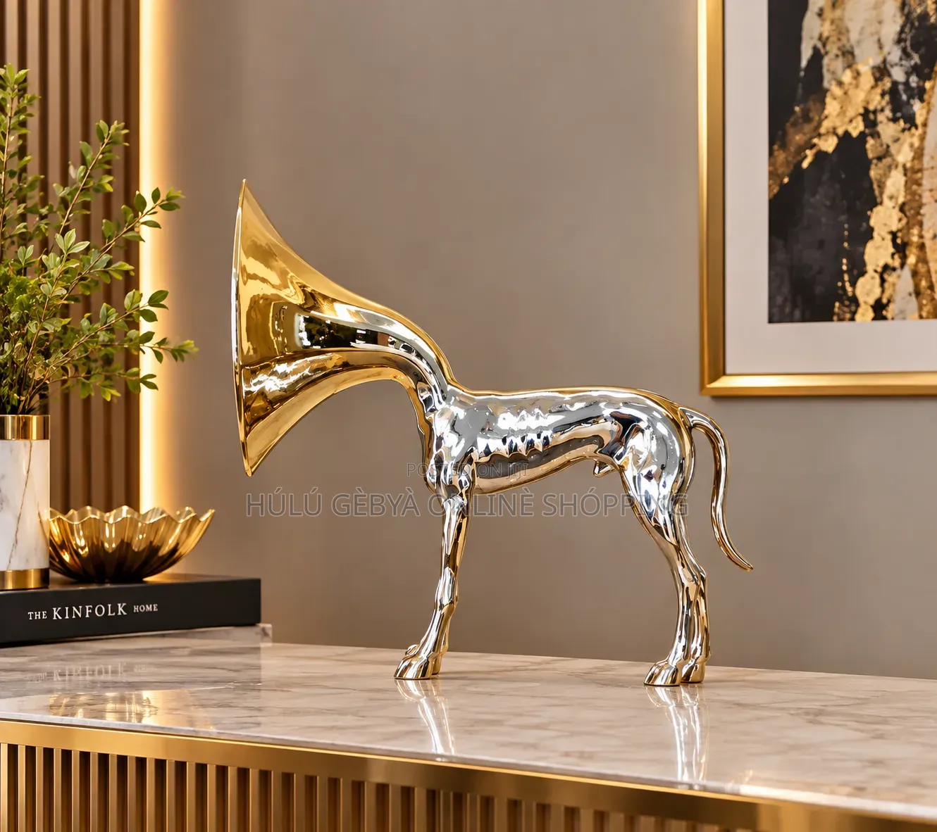 Elegant Horse Sculpture