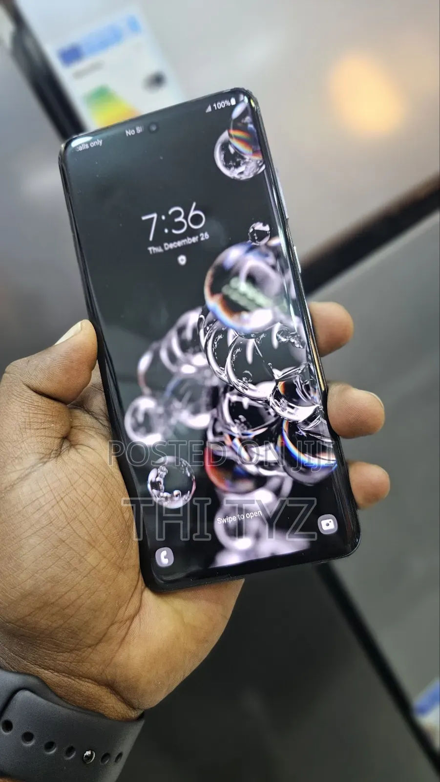 New Samsung Galaxy S20 Ultra 256 GB Black