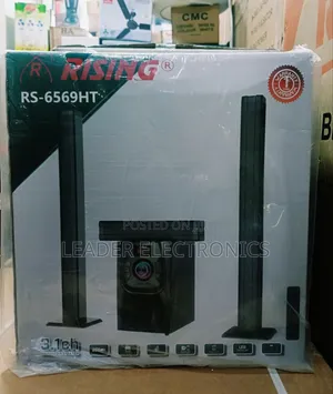 Rizing 3.1CH Multimedia Speaker System – Home Theater | Powerful Sound