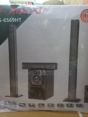 Rizing 3.1CH Multimedia Speaker System – Home Theater | Powerful Sound
