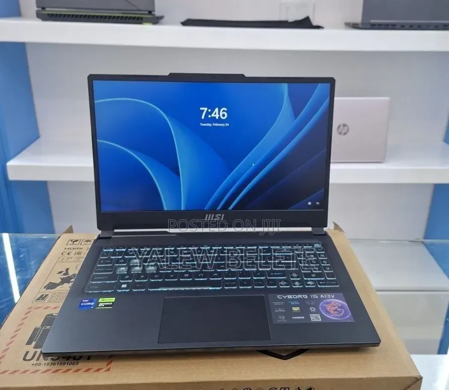 New Laptop MSI Cyborg 15 16GB Intel Core i7 SSD 1T