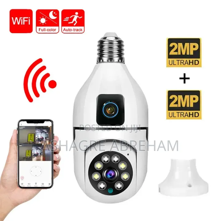 Dual Lens Ampol CCTV Camera