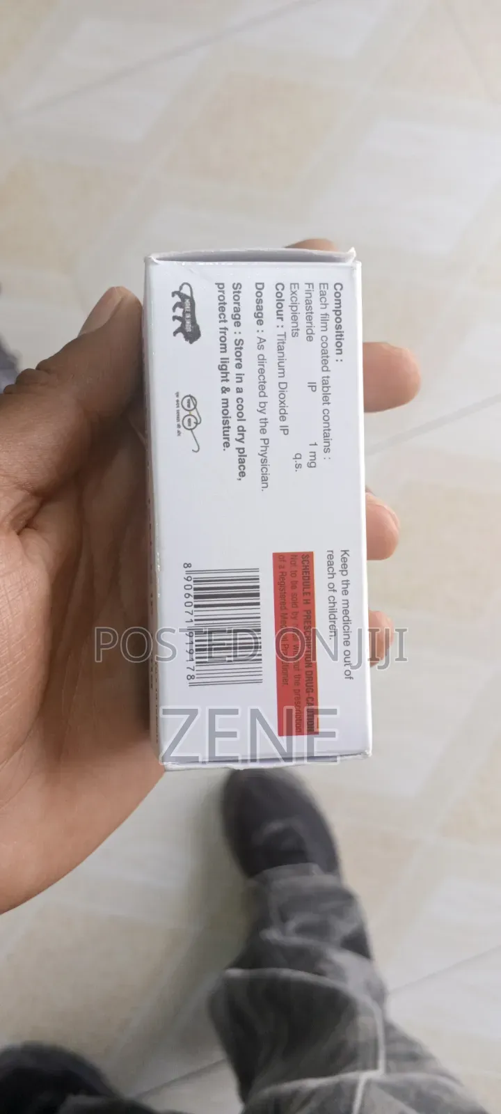 Finastride 1 Mg